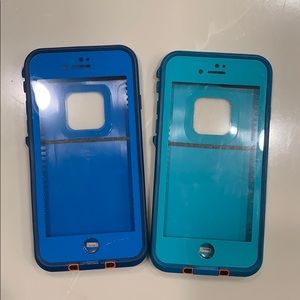 X4 iPhone 7 Lifeproof FRE cases
